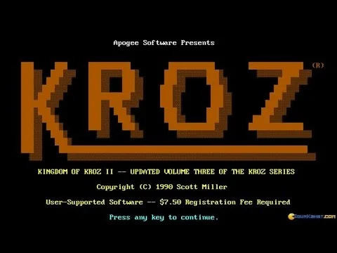 Kingdom of Kroz II box art