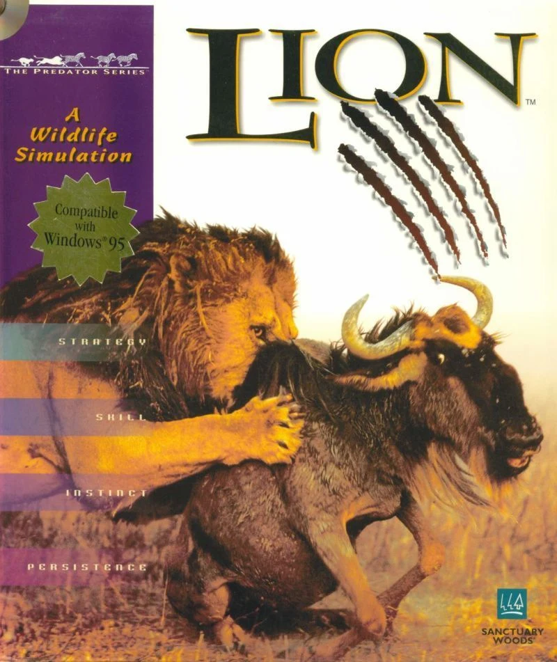 Lion box art
