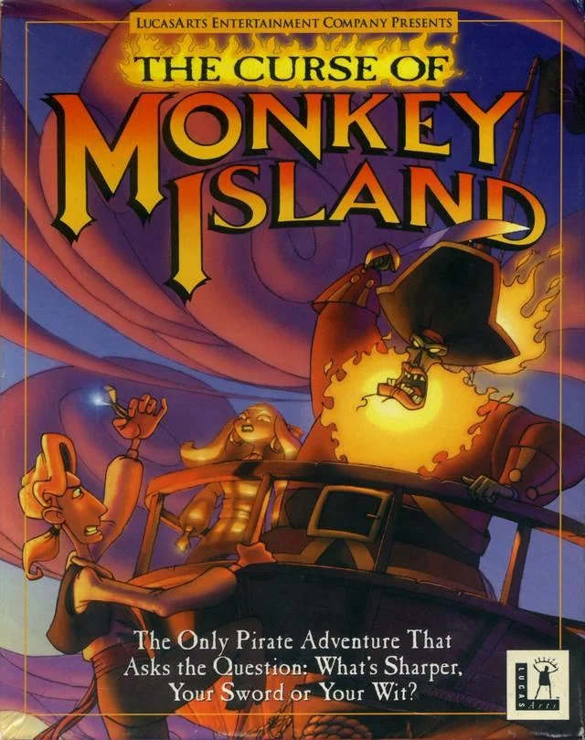 The Curse of Monkey Island box art