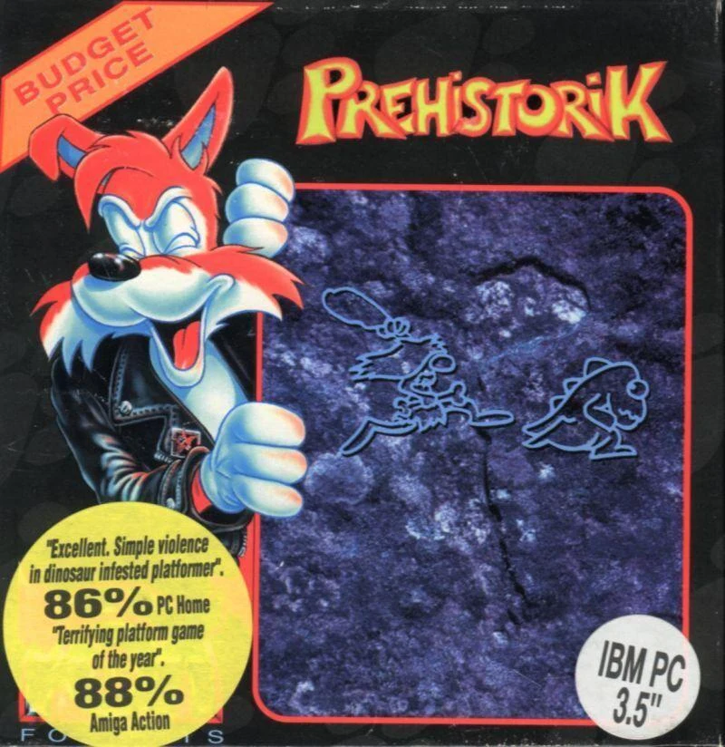 Prehistorik box art