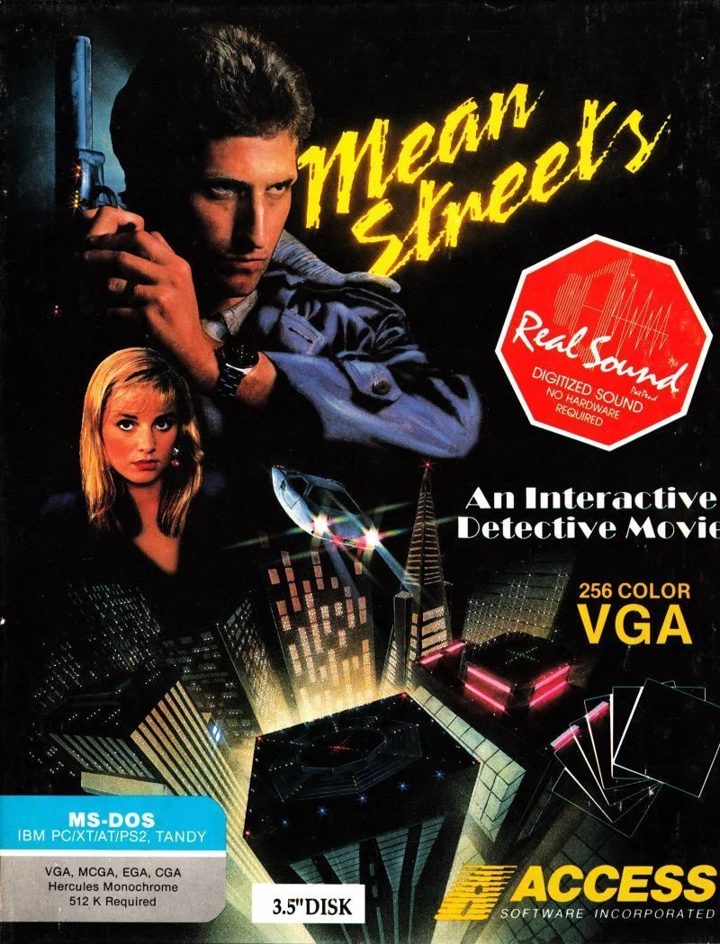 Tex Murphy: Mean Streets box art
