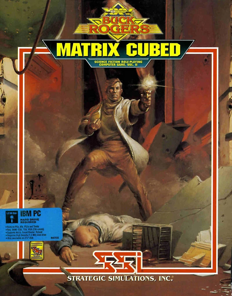Buck Rogers: Matrix Cubed box art