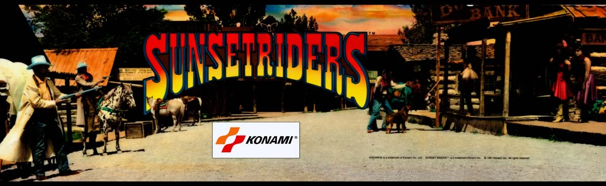 Sunset Riders box art