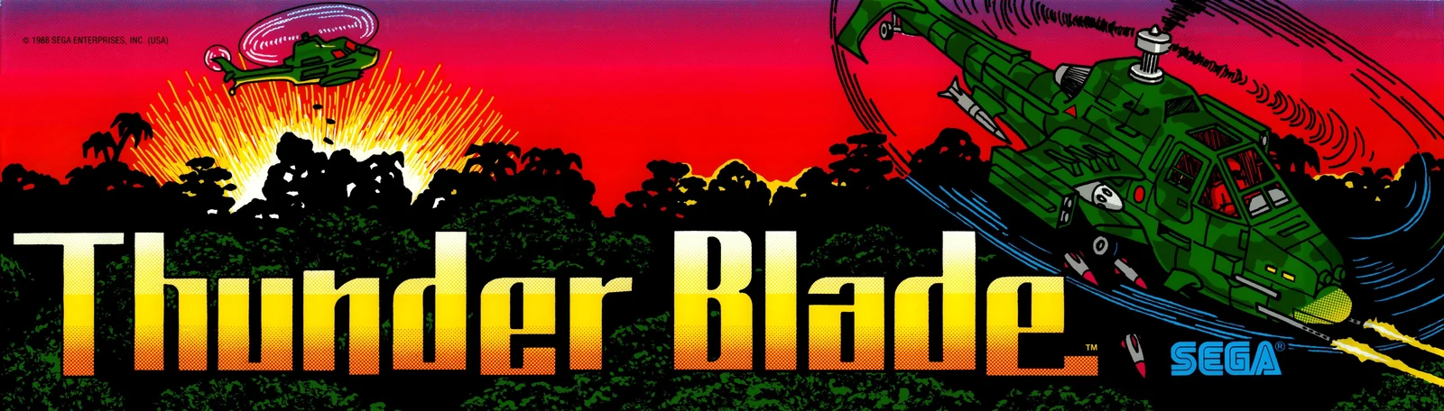 Thunder Blade box art