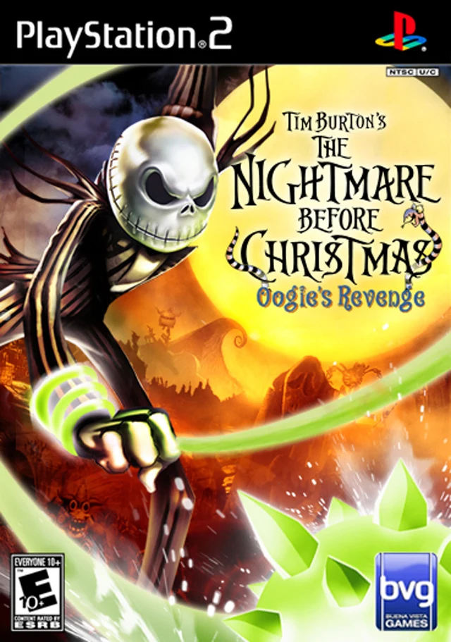 Tim Burton's The Nightmare Before Christmas: Oogie's Revenge box art