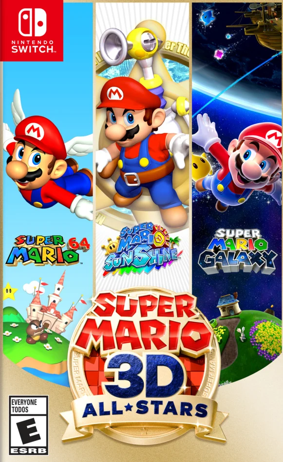 Super Mario Sunshine box art