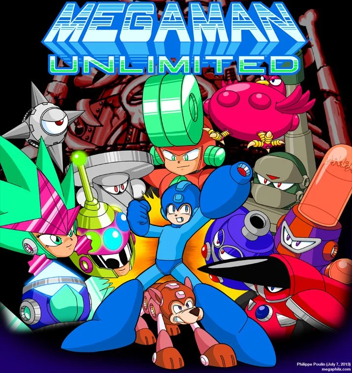 Mega Man Unlimited box art