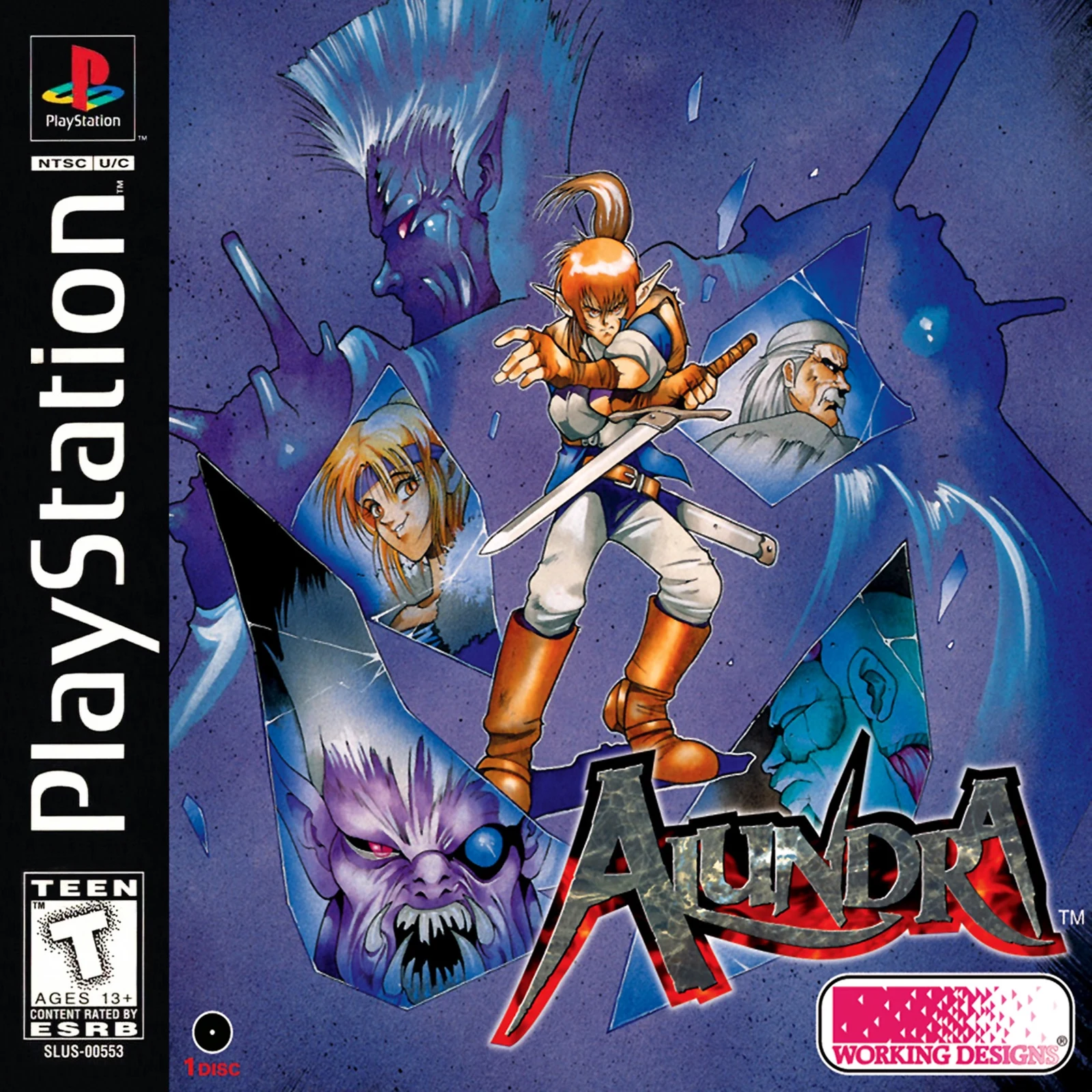 Alundra box art