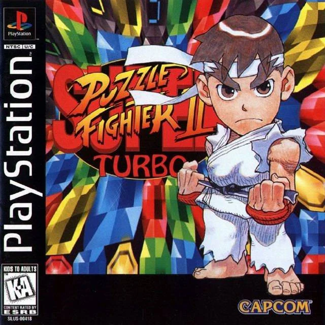 Super Puzzle Fighter II Turbo box art