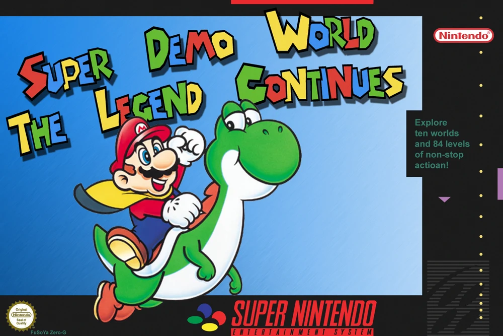 Super Demo World: The Legend Continues box art