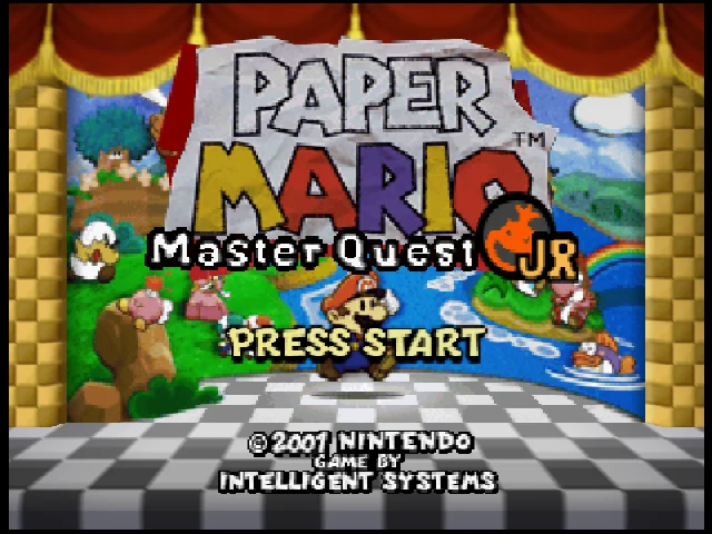 Paper Mario: Master Quest Jr. box art