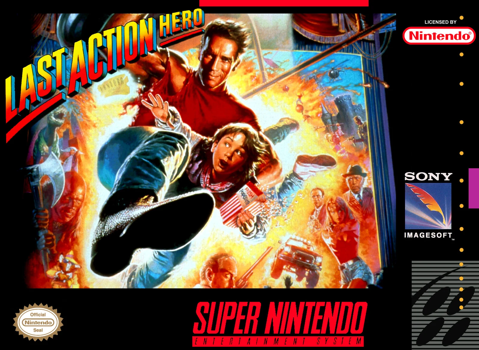 Last Action Hero box art