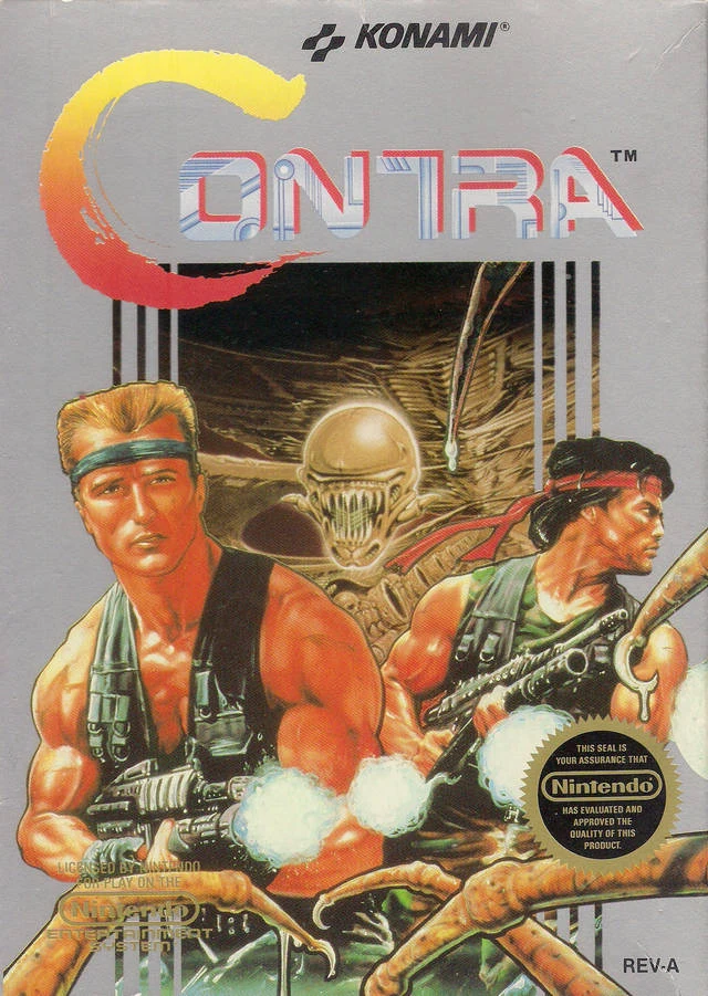 Contra box art
