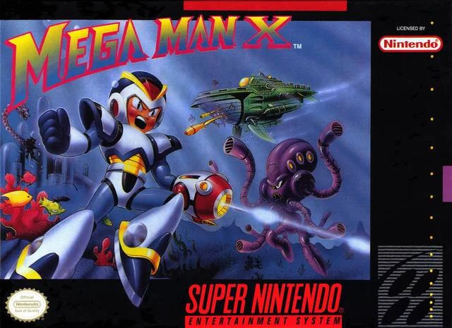 Mega Man X box art