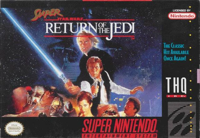 Super Star Wars: Return of the Jedi box art