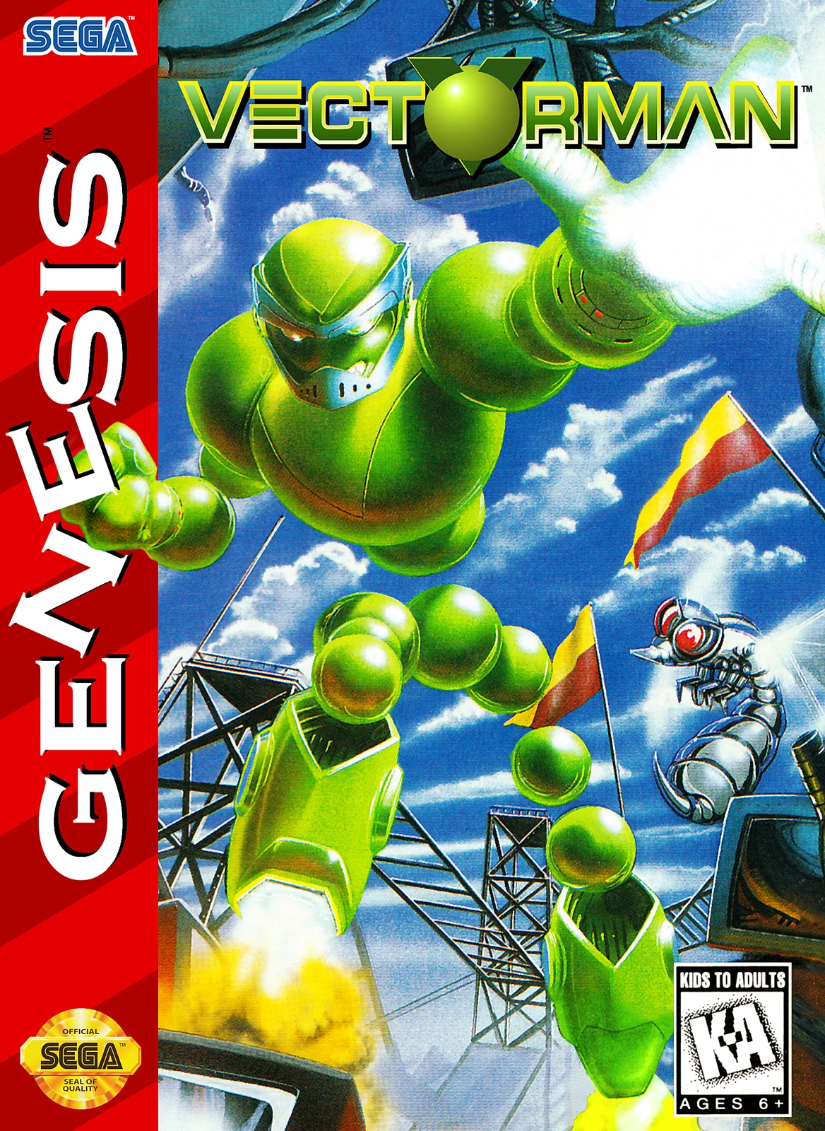 Vectorman box art
