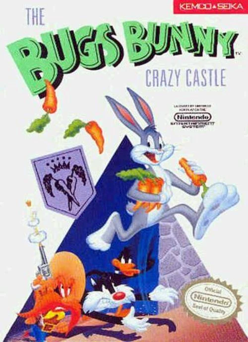 The Bugs Bunny Crazy Castle box art