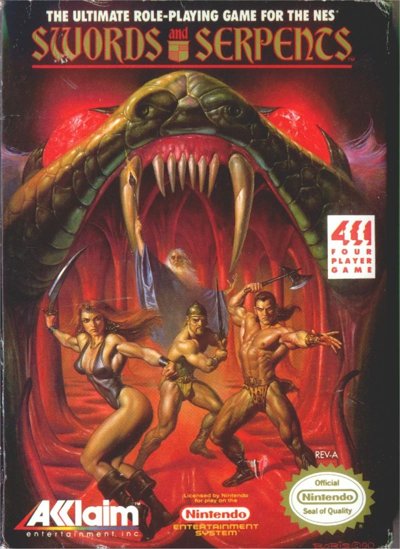 Swords and Serpents box art