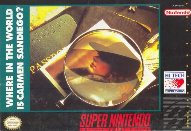 Where in the World is Carmen Sandiego? box art