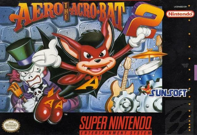 Aero The Acro-Bat 2 box art