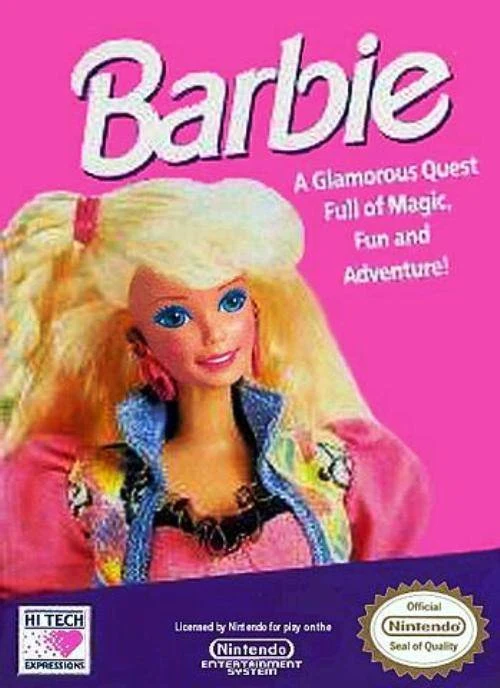 Barbie box art