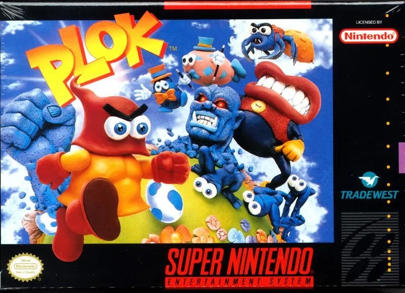 Plok box art
