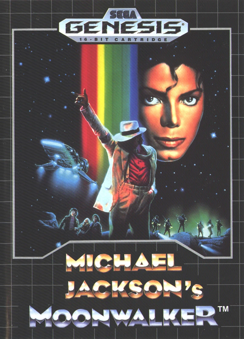 Michael Jackson's Moonwalker box art