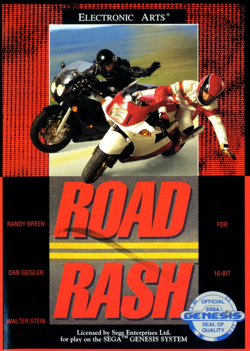 Road Rash box art