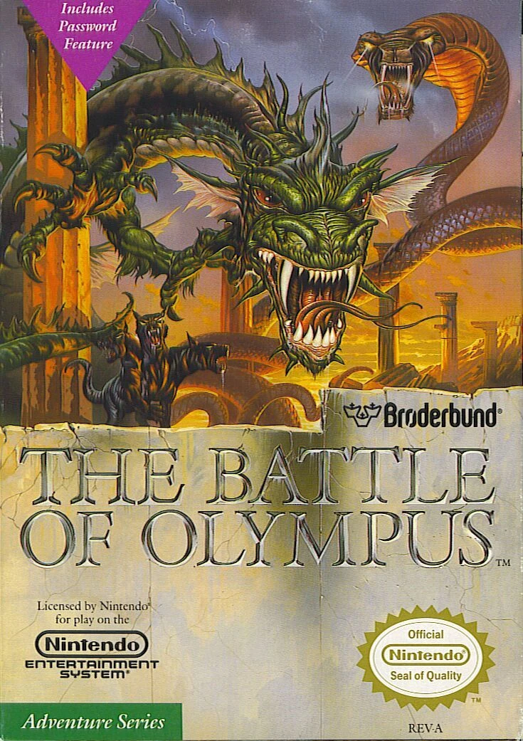 The Battle of Olympus box art