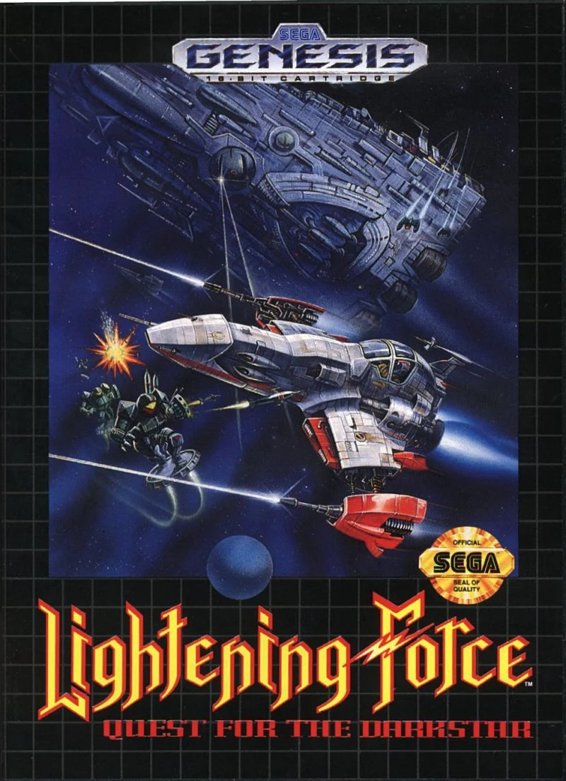 Lightening Force: Quest for the Darkstar box art