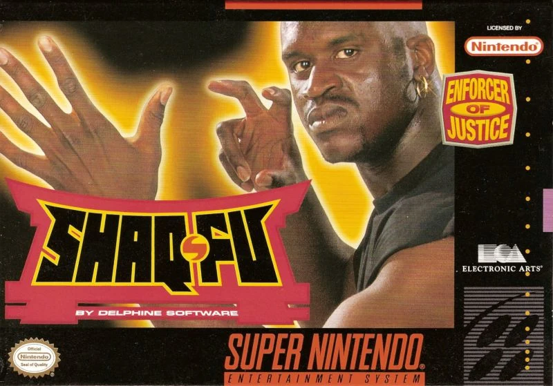 Shaq-Fu box art
