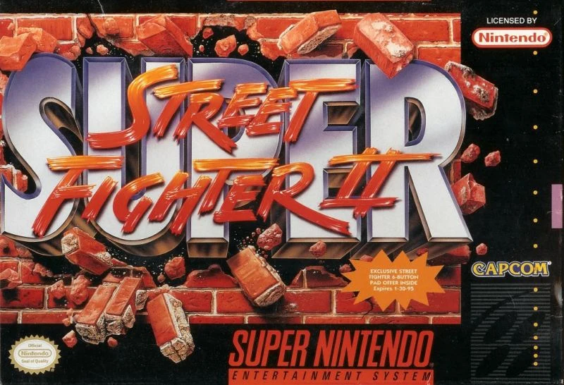 Super Street Fighter II: The New Challengers box art