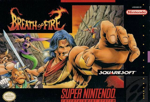 Breath of Fire box art