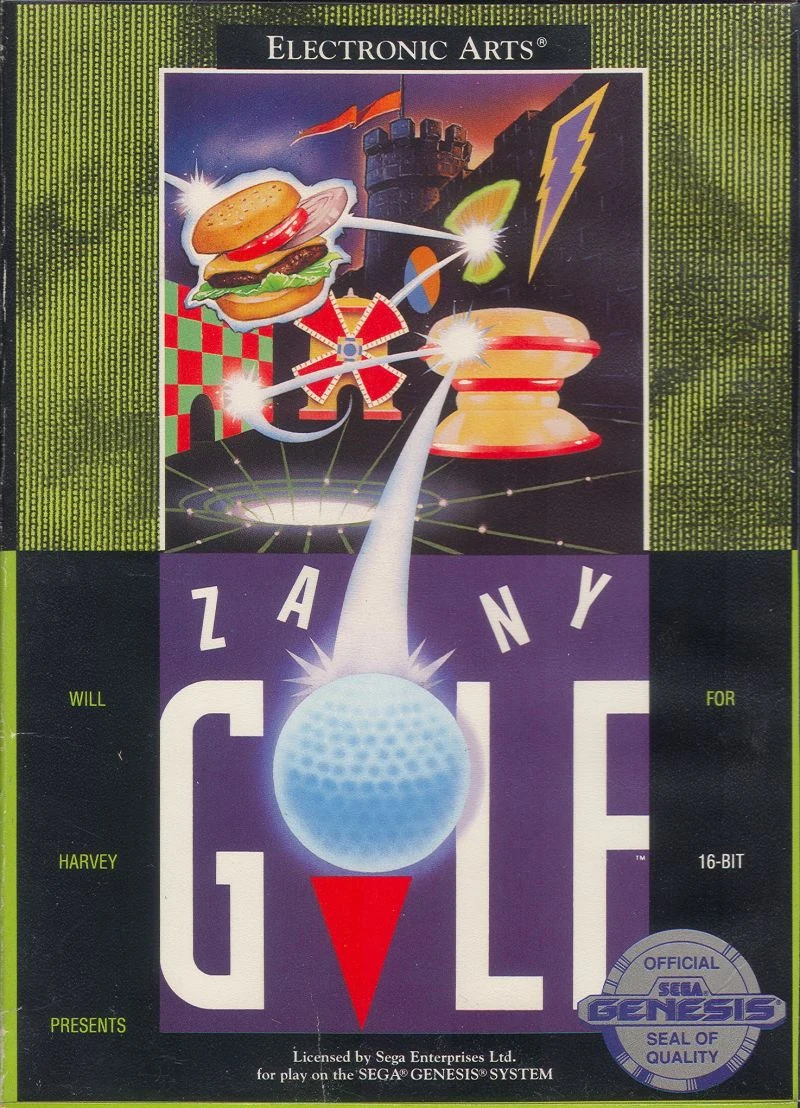 Zany Golf box art