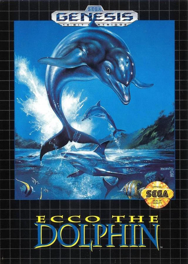ECCO the Dolphin box art