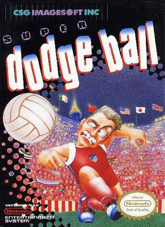 Super Dodge Ball box art
