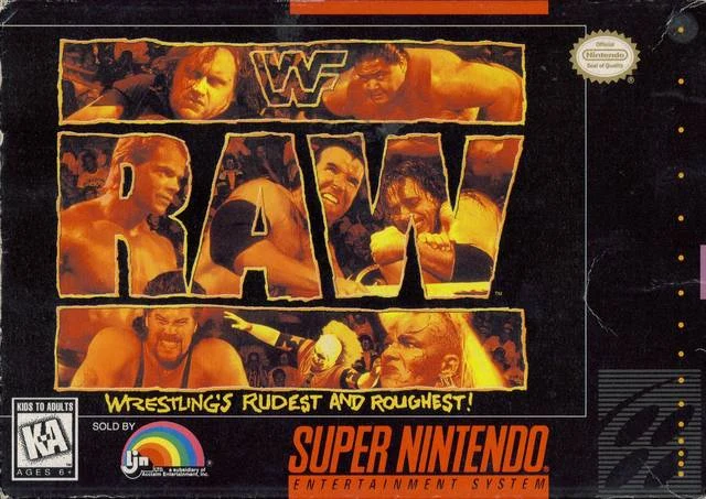 WWF Raw box art