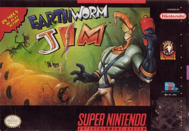 Earthworm Jim box art