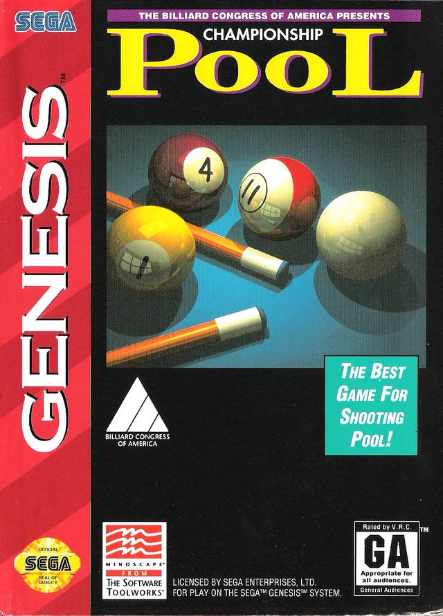 Championship Pool box art