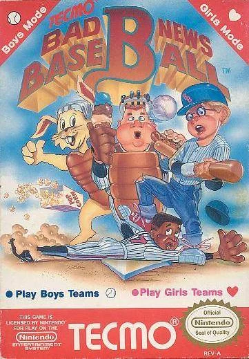 Bad News Baseball box art