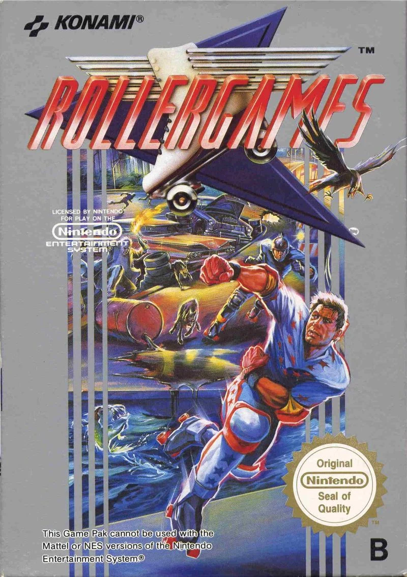 Rollergames box art