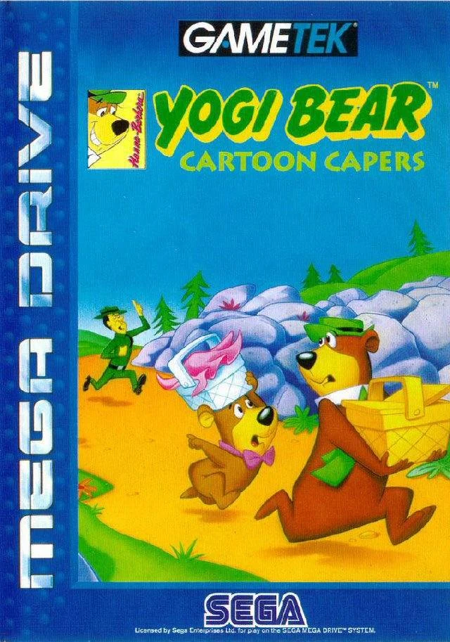 Yogi Bear's Cartoon Capers box art