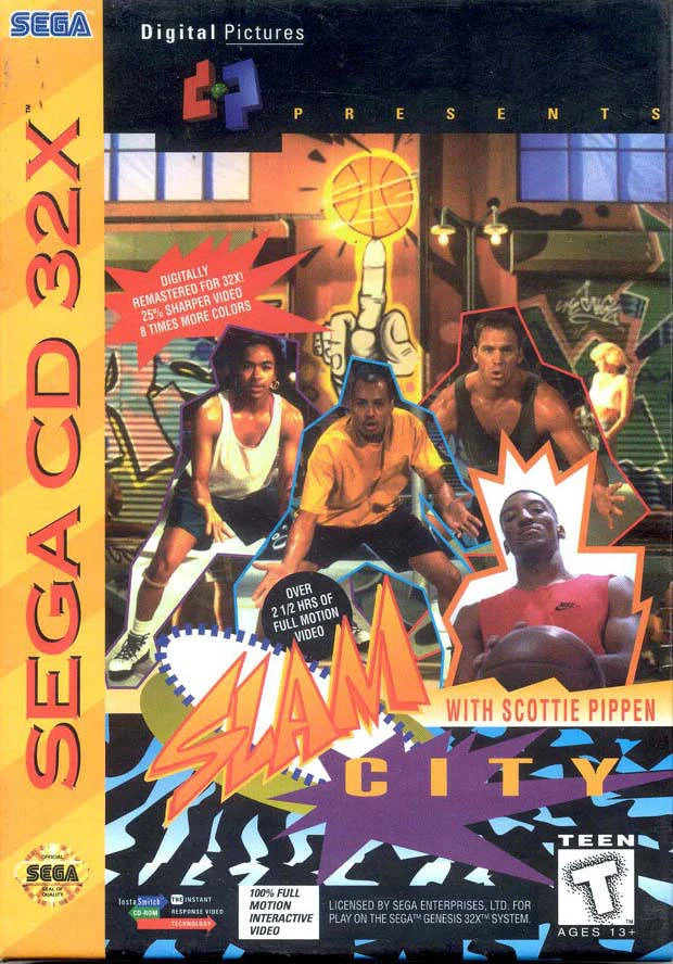 Slam City with Scottie Pippen box art