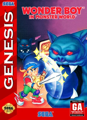Wonder Boy in Monster World box art