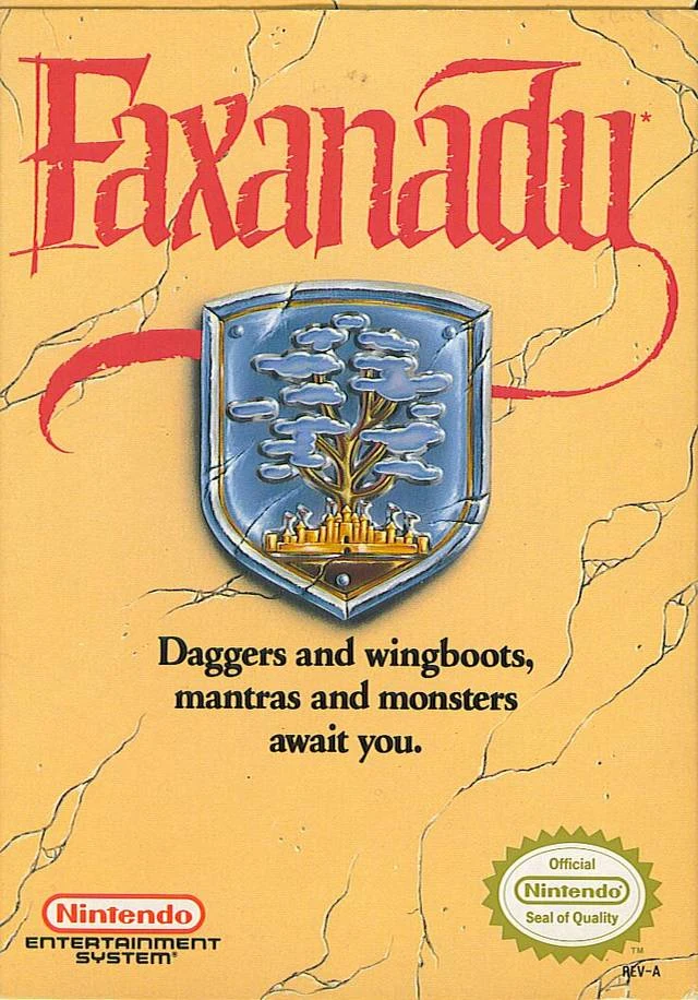 Faxanadu box art