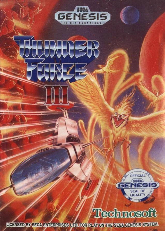 Thunder Force III box art