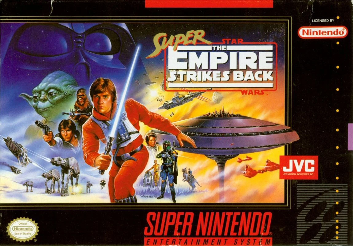 Super Star Wars: The Empire Strikes Back box art