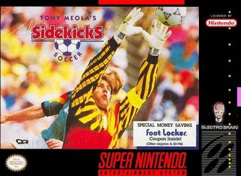 Tony Meola's Sidekicks Soccer box art