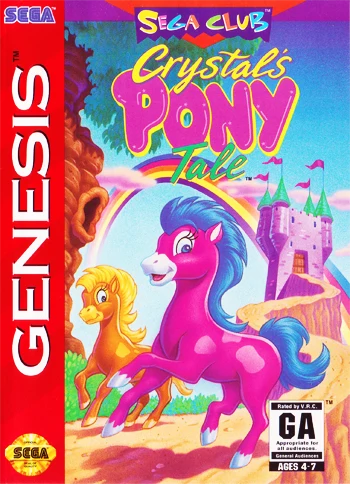 Crystal's Pony Tale box art