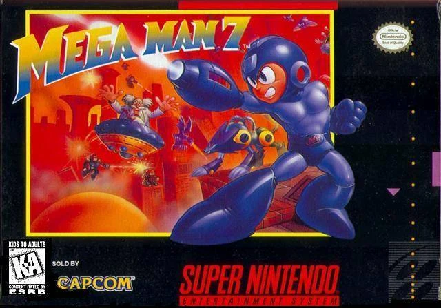 Mega Man 7 box art